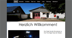 Desktop Screenshot of feuerwehr.reelsen.de