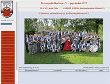 Tablet Screenshot of blaskapelle.reelsen.de